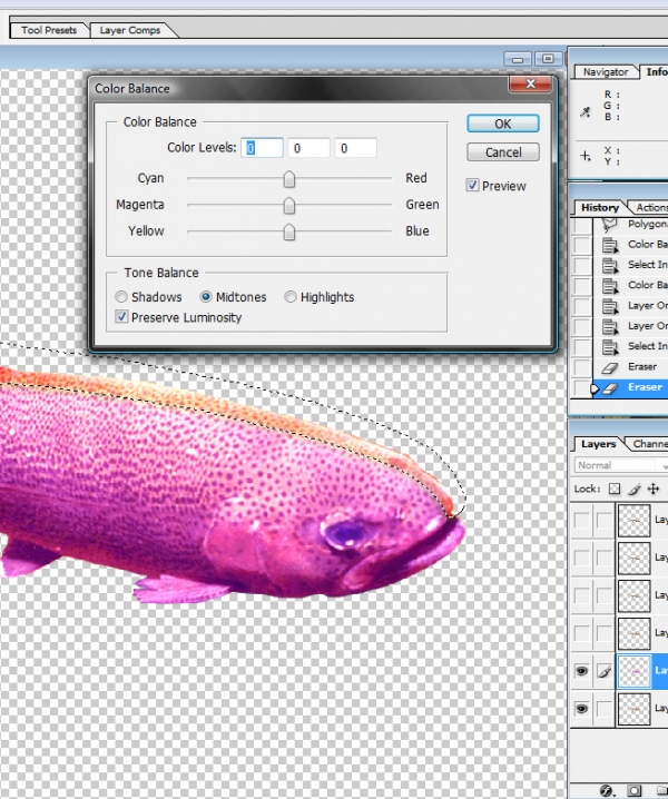 Creation of Colorful fish?: Step 8